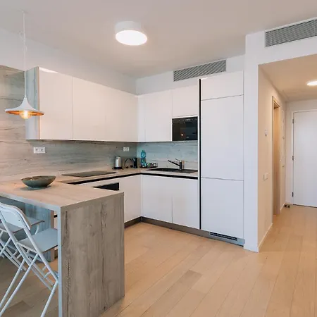 Skau Coral Residence In Sky Park 22 Floor 1Tower Panoramic View Free Parking Bratislava Exterior photo