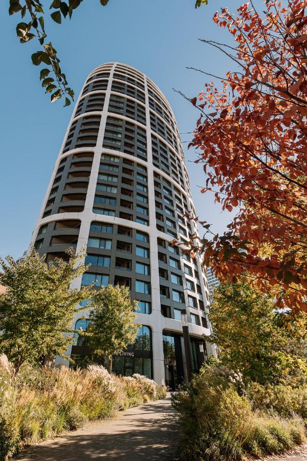 Skau Coral In Sky Park 22 Floor 1tower Panoramic View Free Parking Apartmán Bratislava